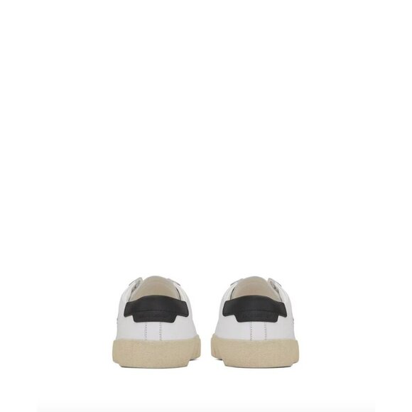 Saint Laurent Court Classic Sl/06 Embroidered Sneakers White Womens 36 6 - Picture 5 of 14